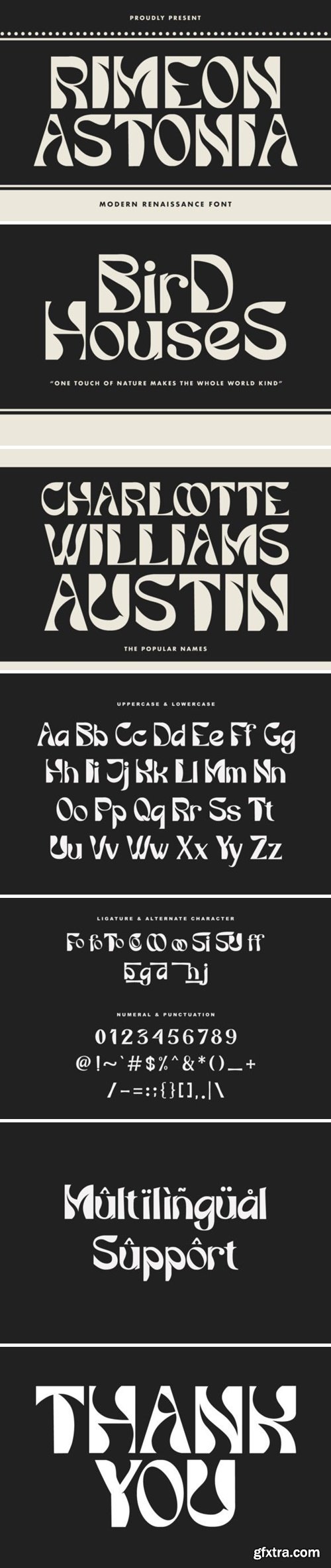 Rimeon Astonia Font