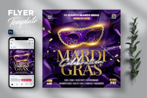 Mardi Gras Flyer