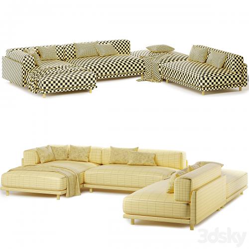 Sunday J Sectional Sofa with Chaise