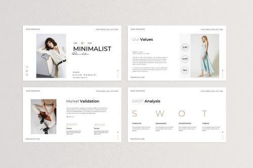 Minimalist PowerPoint Presentation Template.