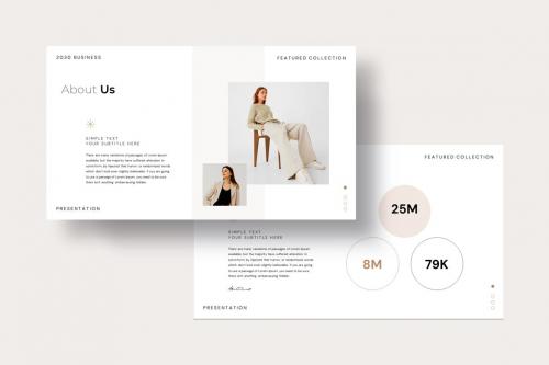 Minimalist PowerPoint Presentation Template.