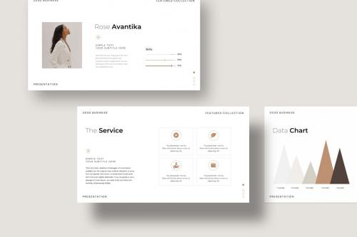 Minimalist PowerPoint Presentation Template.