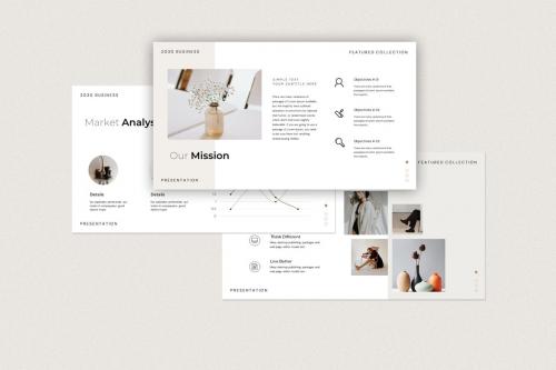 Minimalist PowerPoint Presentation Template.