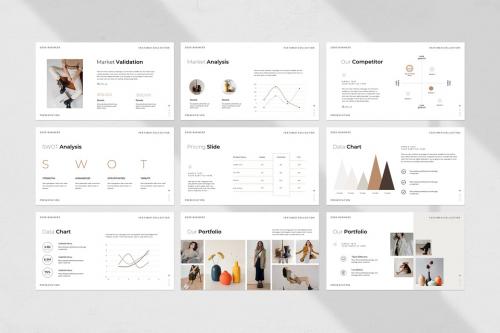 Minimalist PowerPoint Presentation Template.