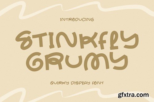 Stinkfly Grumy Modern Display Font T5GQJN3