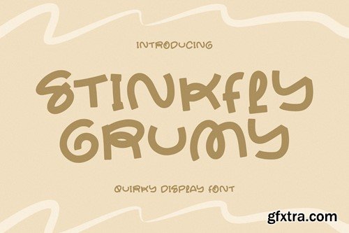 Stinkfly Grumy Modern Display Font T5GQJN3