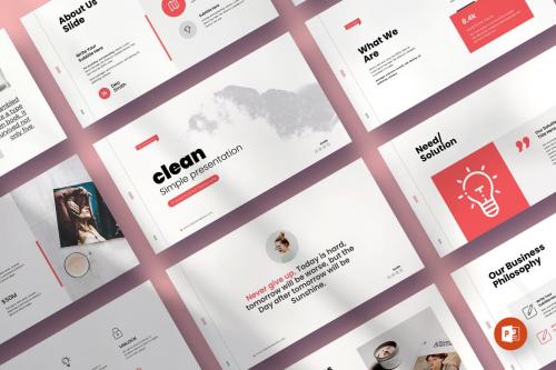 Clean PowerPoint Presentation Template