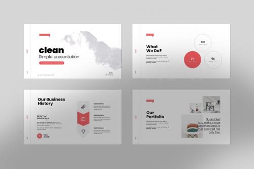 Clean PowerPoint Presentation Template