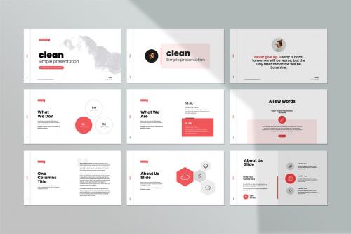 Clean PowerPoint Presentation Template