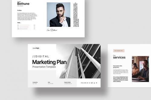 Marketing Plan PowerPoint Presentation Template