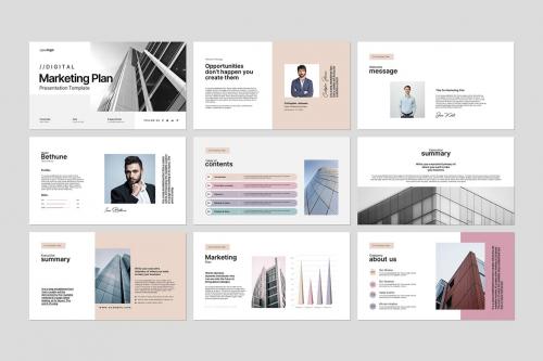 Marketing Plan PowerPoint Presentation Template