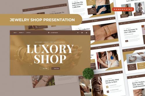 Jewelry Shop Powerpoint Template