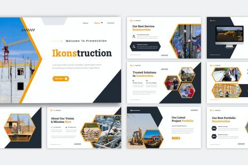 Construction Powerpoint Template