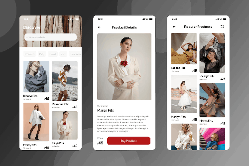 Fashion Commerce Mobile Apps