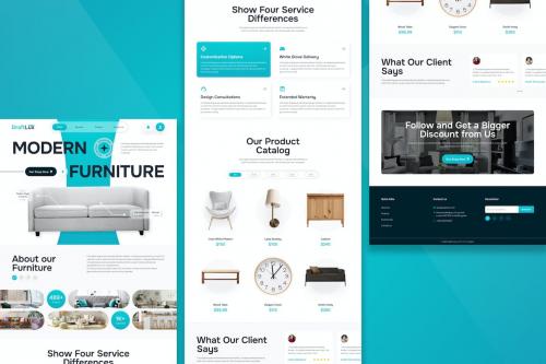 Furniture Landing Page Figma