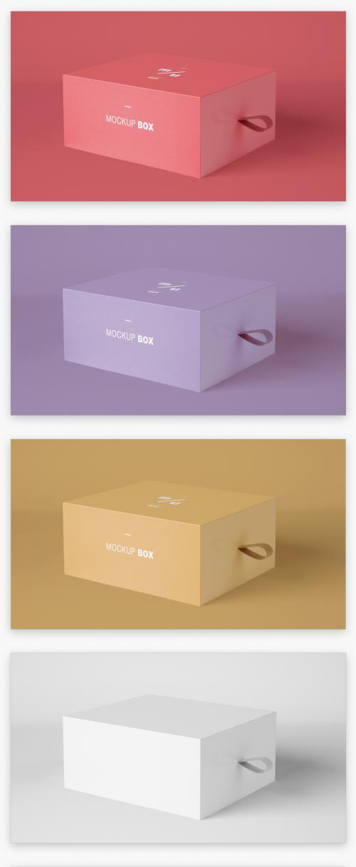 Paper Box Packaging Mockup - 351296639