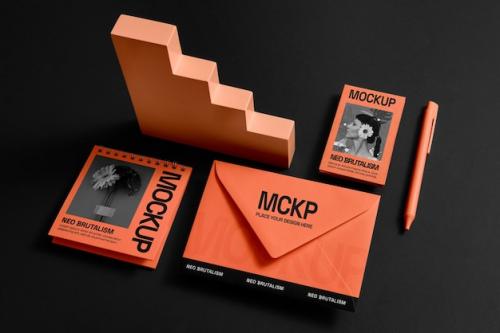 Neo Brutalism Aesthetic Packaging