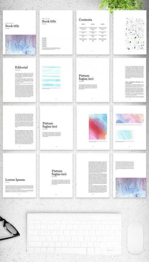 Design and Art Digital Ebook Layout - 352901210