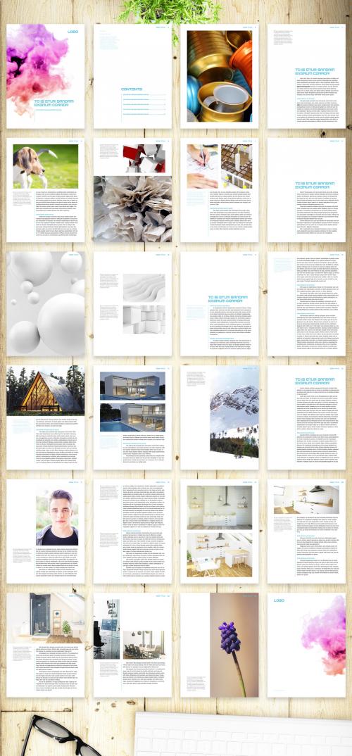 Simple and Beautiful Digital Ebook Layout - 352901220