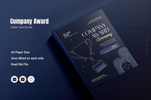 Company Award Event Invitation