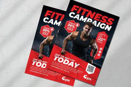 Fitness Trainer Flyer Templates