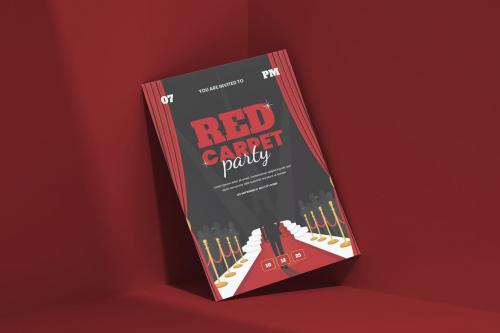 Red Carpet - Party Invitation