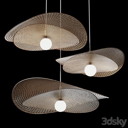 Rattan pendant Light 10