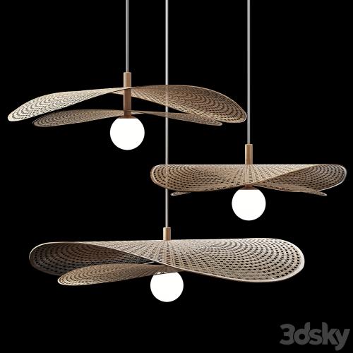 Rattan pendant Light 10