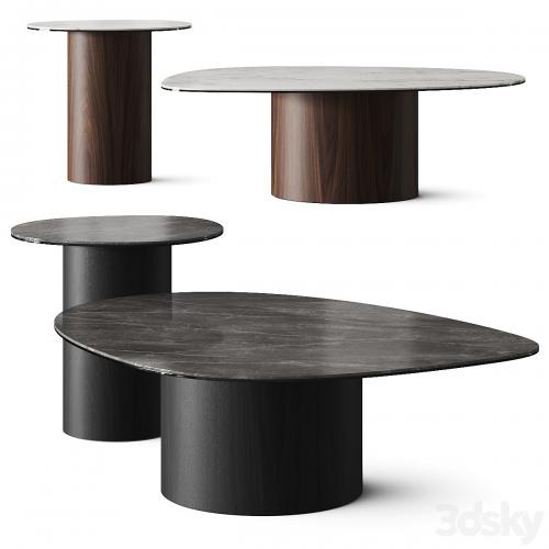 Calligaris Mushroom Marble Coffee Tables