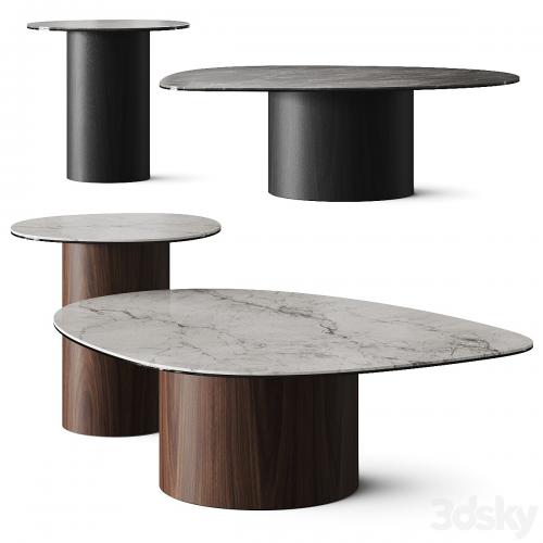 Calligaris Mushroom Marble Coffee Tables