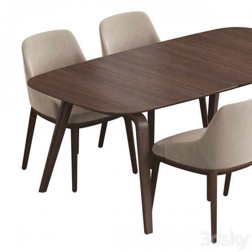 Bo Concept Hauge table Dining set