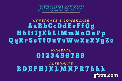 Bleqcki - Serif Display BNJDL35