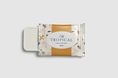 Soap bar Packaging Mockup