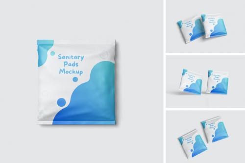 Sanitary Pads Mockup