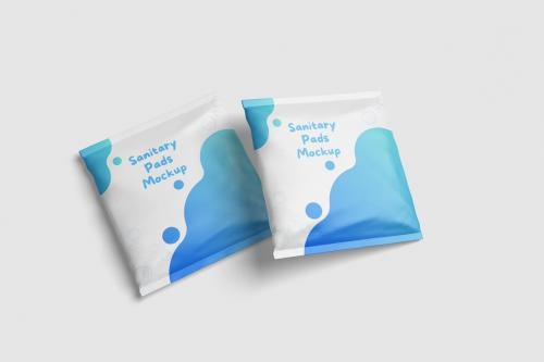 Sanitary Pads Mockup