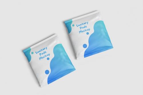 Sanitary Pads Mockup