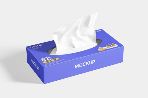 Tissue Box Mockup