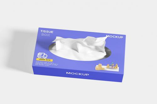 Tissue Box Mockup