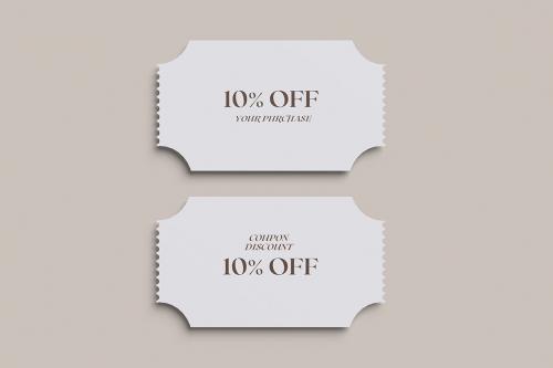 Coupon Mockup