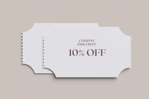 Coupon Mockup