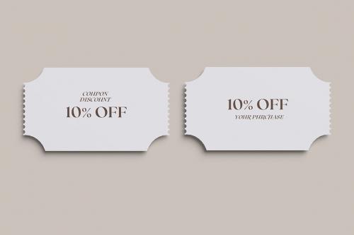 Coupon Mockup