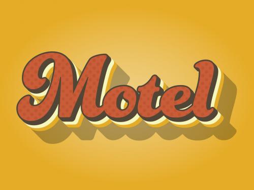 Retro Text Effect - 353423481