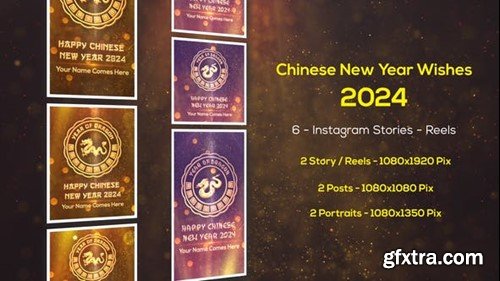 Videohive Chinese New Year Greetings 2024 - Instagram Stories 50180727