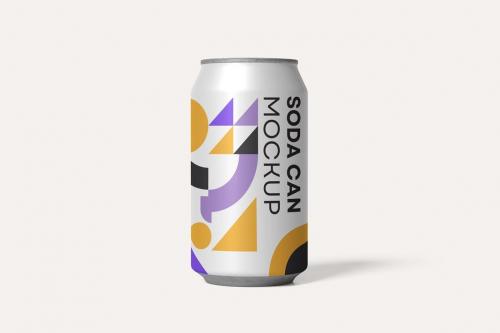 Soda Can Mockup