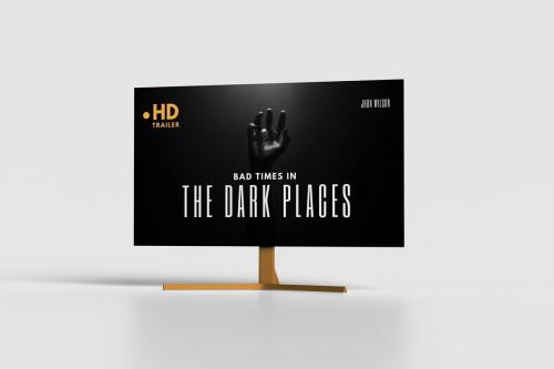 Monitor Tv Mockup