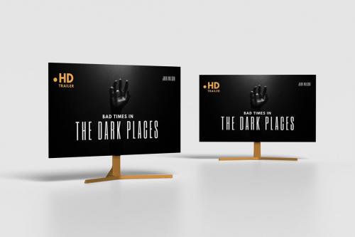 Monitor Tv Mockup