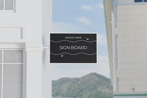 Signboard Mockup