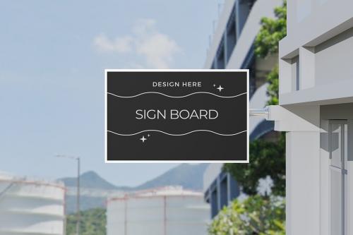 Signboard Mockup