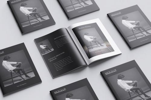 A4 Brochure / Catalog Mockups