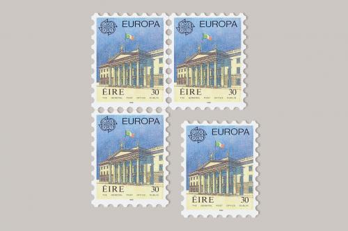 Postage Stamp Mockup